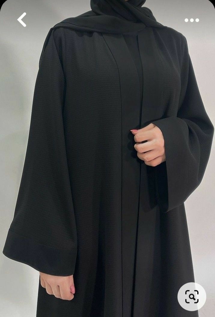 Black abaya style best sale